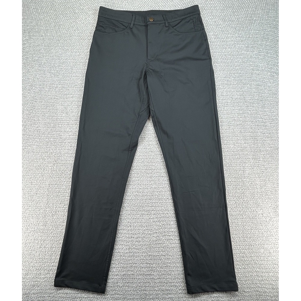 Barbell Apparel Pants Men's Sz 30 31x31 Charcoal Gray Chino Stretch Golf Tech